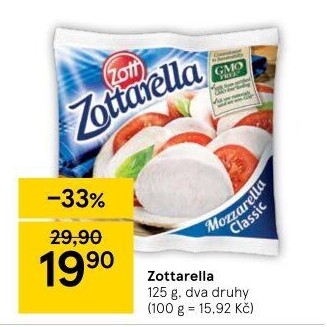Sýr Zottarella Zott