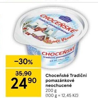 Tradiční pomazánkové Choceňské