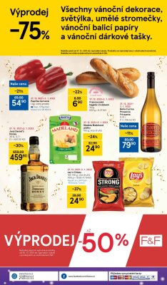 akční leták Tesco 27.12.2021-2.1.2022