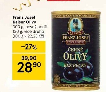Olivy Exclusive Franz Josef Kaiser