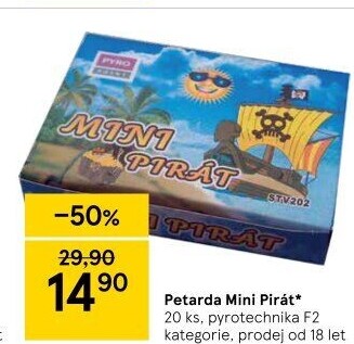 Petarda Mini Pirát Pyro Point