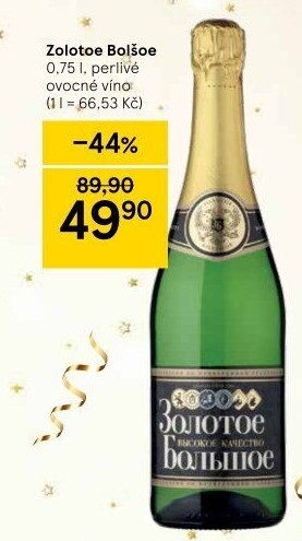 Sekt Bolsoe Zolotoe Igristoe