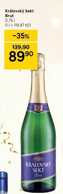Sekt Brut Královský sekt