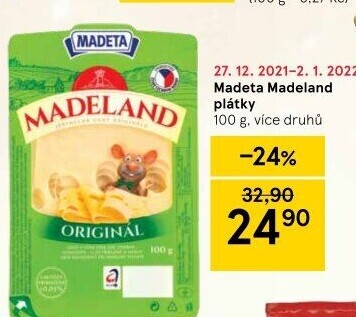 Sýr Madeland Madeta