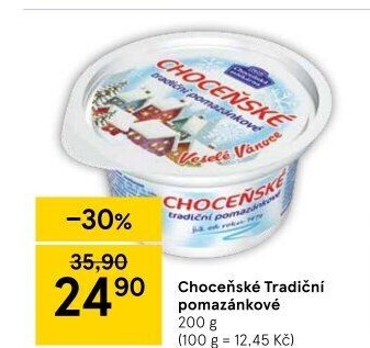 Tradiční pomazánkové Choceňské