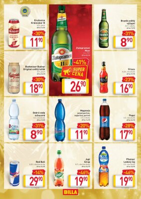 akční leták BILLA 27.12.2021-2.1.2022