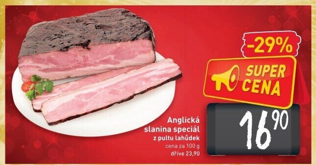 Anglická slanina speciál