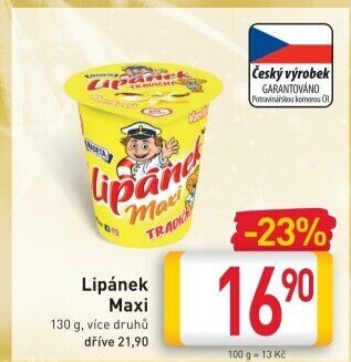 Dezert Lipánek Madeta