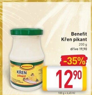 Křen pikant Benefit