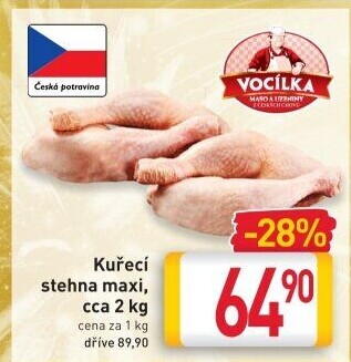 Kuřecí stehna Vocílka