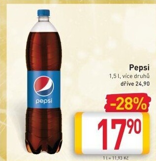 Limonáda Pepsi