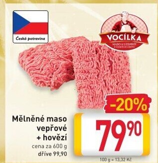 Mleté maso mix Vocílka