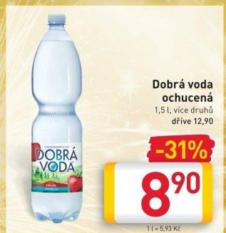 Ochucená voda Dobrá voda