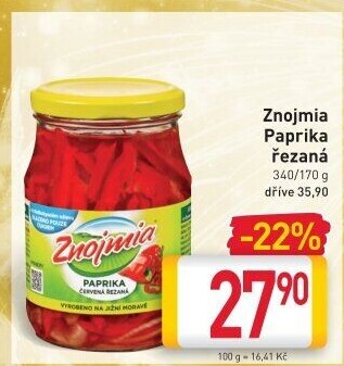 Paprika Znojmia