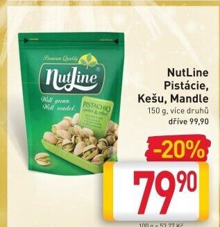 Pistácie NutLine
