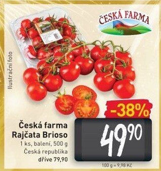 Rajčata keříková Česká farma