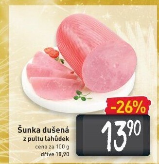 Šunka dušená