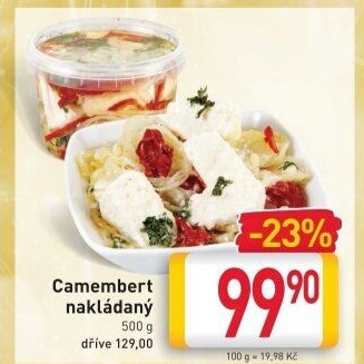 Sýr camembert nakládaný
