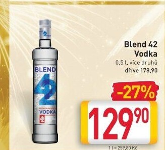 Vodka Blend 42 Vodka