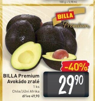 Avokádo Premium Billa