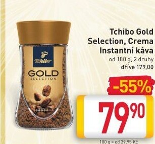 Instantní káva Tchibo Gold Selection