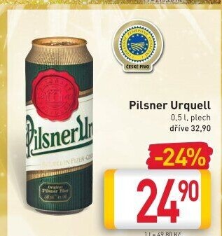 Pivo Pilsner Urquell