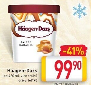 Zmrzlina v kelímku Häagen-Dazs