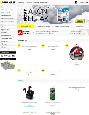 akční leták Auto Kelly 28.12.2021-3.1.2022