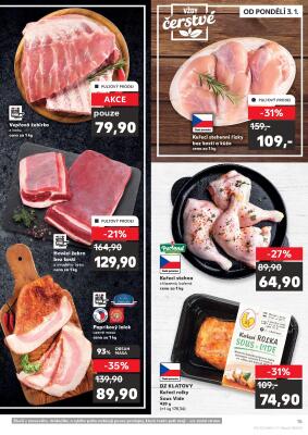 akční leták Kaufland 3.1.2022-11.1.2022
