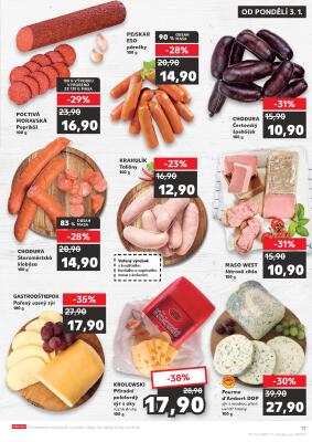 akční leták Kaufland 3.1.2022-11.1.2022