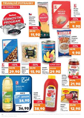 akční leták Kaufland 3.1.2022-11.1.2022