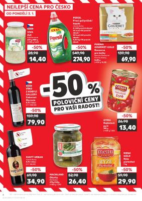akční leták Kaufland 3.1.2022-11.1.2022
