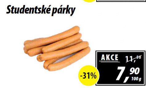 Párky studentské