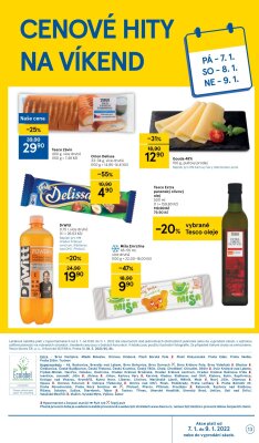 akční leták Tesco 3.1.2022-11.1.2022