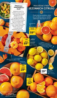 akční leták Tesco 3.1.2022-11.1.2022