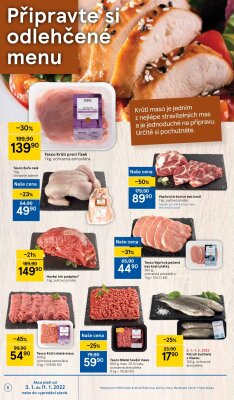 akční leták Tesco 3.1.2022-11.1.2022