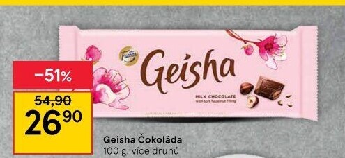 Čokoláda Geisha