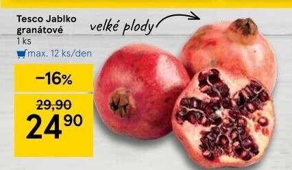 Granátové jablko Tesco