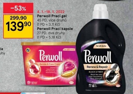 Prací gel Perwoll