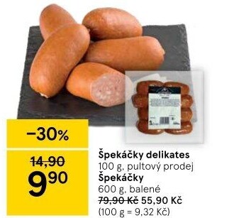 Špekáčky Delikates