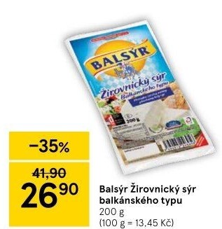 Sýr Balsýr Mlékárna Žirovnice