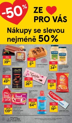 akční leták Tesco 3.1.2022-11.1.2022