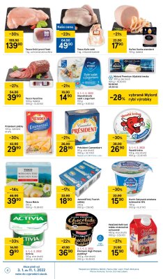akční leták Tesco 3.1.2022-11.1.2022