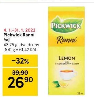Čaj Ranní Pickwick