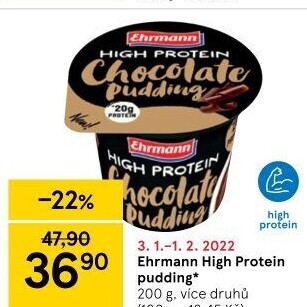 Dezert pudink High protein Ehrmann