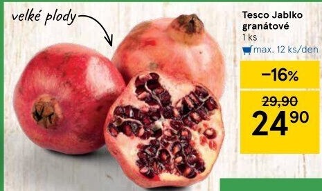 Granátové jablko Tesco