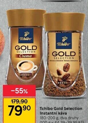 Instantní káva Tchibo Gold Selection