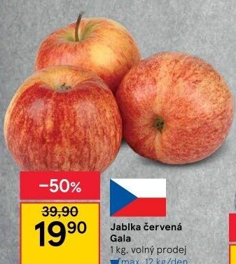 Jablka Gala