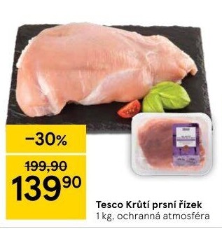 Krůtí prsní řízky Tesco