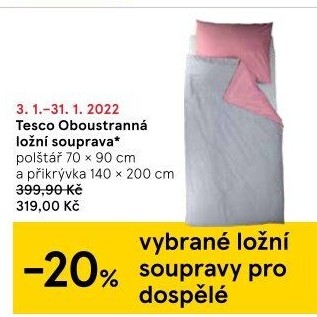 Povlečení Tesco
